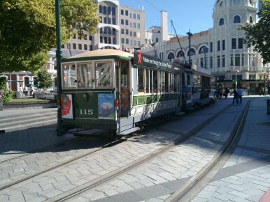 christchurch tram