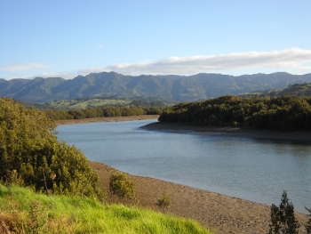 near rawene - mangroves and hills