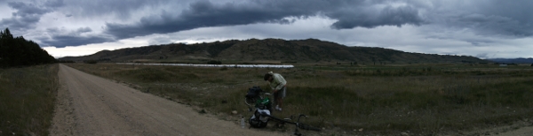 a puncture on the central otago wail trail