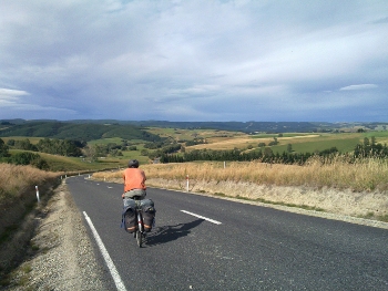 over the hills and down into lawrence