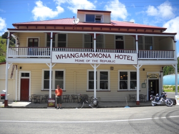 the parliament building of the republic of whagamomona