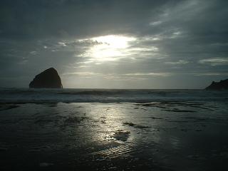Haystack Rock at Pacific City