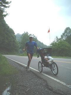 Matt running across the USA