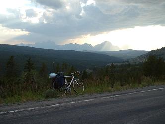 Teton Mountains from Togwotee Pass